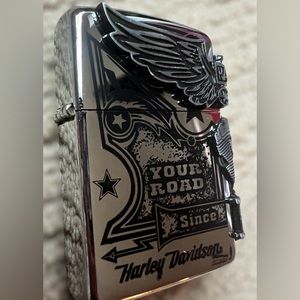 Harley Davidson Lighter Silver New